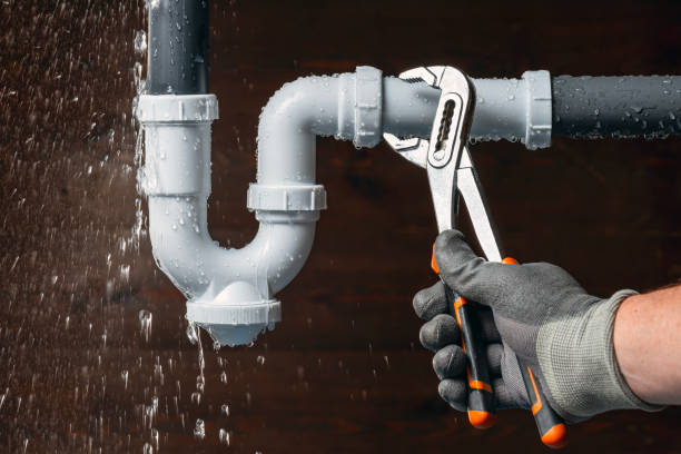 Professional Drain Cleaning technician working in Rosendale, WI